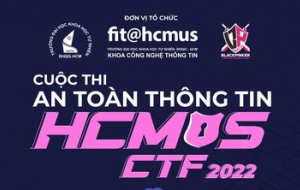 UIT chiến thắng thuyết phục với 3 vị trí dẫn đầu vòng sơ khảo cuộc thi An toàn thông tin - HCMUS CTF 2022
