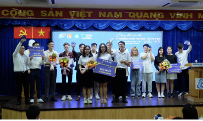 Sinh viên năm 2 Chương trình Tiên tiến UIT giành giải Quán quân cuộc thi Khởi nghiệp 2020 