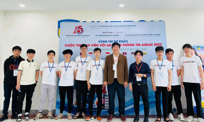 Sinh viên UIT dẫn đầu vòng Sơ khảo miền Nam cuộc thi Sinh viên với An toàn Thông tin ASEAN 2022