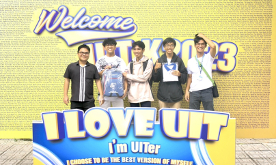 Tân sinh viên UIT hào hứng & phấn khởi trong ngày đầu tiên đến trường 