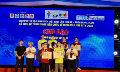 Đội tuyển UIT tiếp tục khẳng định vị thế tại Olympic Tin học SV Việt Nam lần thứ 32 và Lập trình SV quốc tế ICPC năm 2023