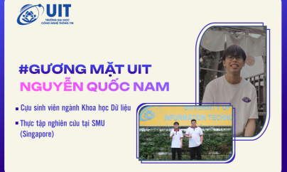 Cựu sinh viên UIT Nguyễn Quốc Nam: Nghiên cứu một cách tử tế