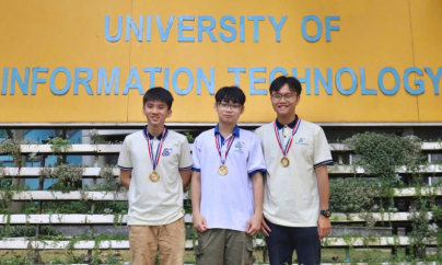 Ba chàng sinh viên UIT lập nên kỳ tích tại ICPC Asia Regional Hanoi 2024