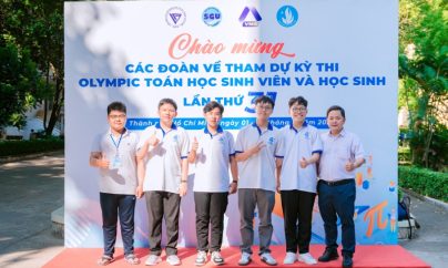 Sinh viên UIT xuất sắc đạt giải tại Kỳ thi Olympic Toán học Sinh viên và Học sinh Toàn quốc lần thứ 31