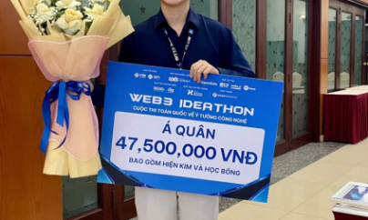 UITer Lương Đắc Nguyên - Hành trình chinh phục sân chơi công nghệ quốc gia 